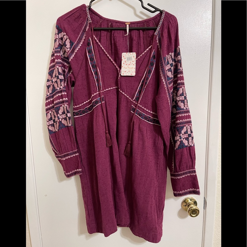 Free People boho style dress, sz XS
